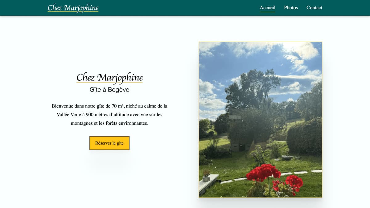 Chez Marjophine logo